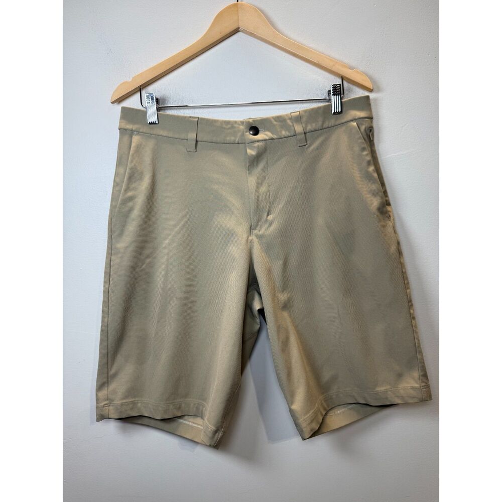 Lululemon Men's LM7A83SZ Size 32 Beige Commission Shorts Relaxed 11"